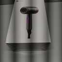 slopehill Professional Ionic Hair Dryer, Powerful 1800W Fast Drying Low Noise Blow Dryer with 2 Concentrator Nozzle 1 Diffuser Attachments for Home Salon Travel (Grey)