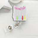 Badge Holder with ID Clip Accessories