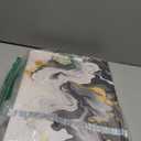 3pcs Black And Gold Abstract Canvas Wall Art Modern Black Grey And Gold Marble Wall Decor Pictures Minimalist Foil Fluid Texture Posters Prints for Living Room Bedroom Office Home Decoration