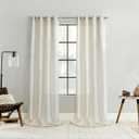 Loft Living Noel Blackout Grommet Indoor Curtain 52 x 84 in (Linen)
