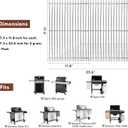Grill Grates for Weber Spirit 300 & Spirit II GS4 300 Series, Stainless Steel Grates Replacement for Weber Spirit 310 E310 Grill Parts 7639 Spirit 700 Genesis Silver/Gold/Platinum B & C, 1000-3500