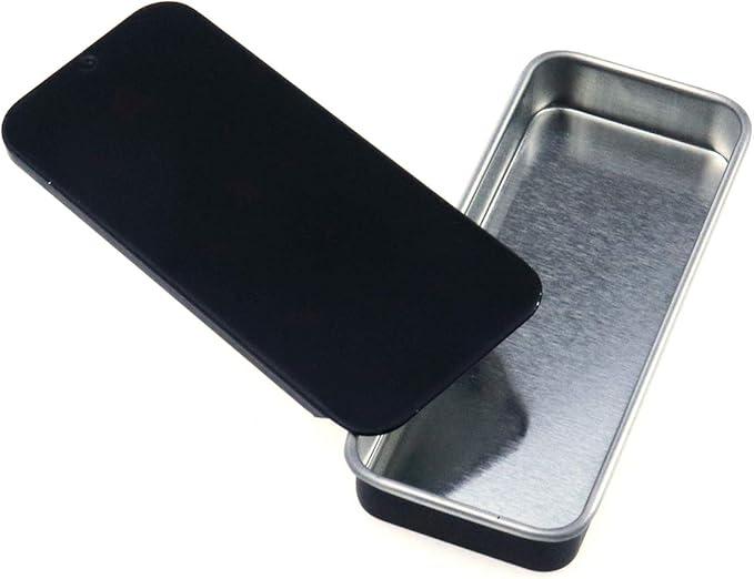 2pcs Empty Eyeshadow Palette Square Cover Refillable Eyeshadow Box for Makeup Minis