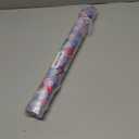 RUSPEPA Reversible Mermaid Wrapping Paper Roll, Mini Roll, Colorful Mermaid and Ocean Design with Iridescent Scales Pattern Gift Wrap for Girls Birthday Party, Baby Shower, 17 Inches x 16.4 Feet