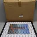 PEALSN 16x20 Picture Frame Set of 6, Display Pictures 11 x 14 with Mat or 16 x 20 without Mat for Wall Mounting Display, Poster Frames Collage for Wall Decor, Black.