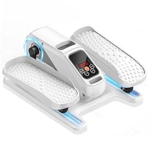 Under Desk Elliptical Machine, Electric Ellipse Leg Exerciser While Sitting for Seniors Adults, Quiet & Portable Electric Seated Pedal Exerciser with Remote Control, 15 Adjustable Speeds, 5 Auto Modes