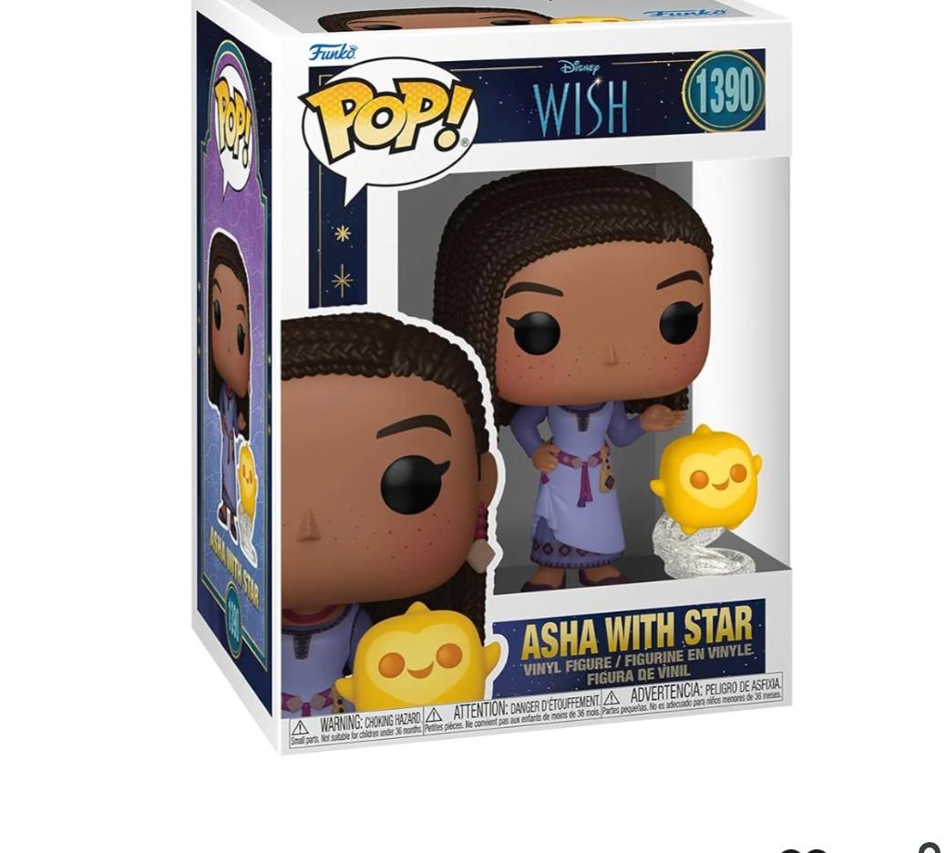 Funko POP! & Buddy: Disney Wish - Asha with Star - Collectable Vinyl Figure - Gift Idea - Official Merchandise - for Kids & Adults - Movies Fans - Model Figure for Collectors and Display