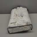 102 Inch Long Curtains for Living Dining Room Pinch Pleated Back Tab Light Filter Privacy That Let Light in Drapes 2 Panels Set Boho Neutral Beige White Ivory Linen Curtain Panels 102 Inch Length