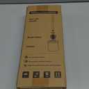 Toilet Brush, 3 Pack Toilet Brush and Holder Set Bathroom Accessories, Toilet Bowl Brush and Holder with 3 Crevice Brush for Bathroom, Toilet Scrubber Brush (White)