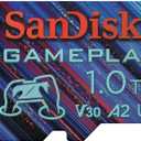 SANDISK 1TB Gameplay microSD Memory Card for Mobile Gaming - Up to 190MB/s, for Handheld Console Gaming - SDSQXAV-1T00-GN6XN