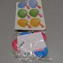 Hooqict Pin The Cherry On The Ice Cream Game Birthday Party Games for Kids Ice Cream Theme Party Decorations Supplies for Girls, Large Ice Cream Poster with 36 Cherry Stickers Wall Decor