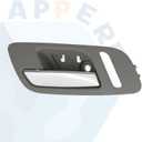 APPERFiT Interior Door Handle w/Hole for Heated Seats for Front Door Left Driver Side Gray Compatible with 2008-2014 Chevy Chevrolet Avalanche Suburban Tahoe, GMC Yukon Door Panel Parts (Size B -FL)