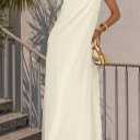 YouSexy Women's Spaghetti Strap Maxi Dress Sleeveless Flowy Boho Beach Vacation Casual Long Dresses with Pockets (S)