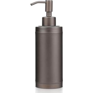 Countertop Hand Soap Dispenser, Refillable Stainless Steel Soap Pump Bottle for Bathroom & Kitchen, Free Standing - 300ml, Bronze