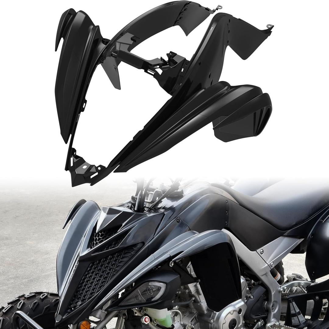 SAUTVS Front Fender Flares for Yamaha Raptor 700, Front Mud Flaps Mud Guards Extension for Yamaha Raptor 700 700R 2013-2025 Accessories