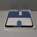 TUCCH Wallet Case for iPhone 16, Magnetic PU Leather Kickstand Flip Cover with 4 Card Slot Shockproof TPU Interior Shell, [RFID Blocking] Folio Case Compatible with iPhone 16 5G 2024, Light Blue