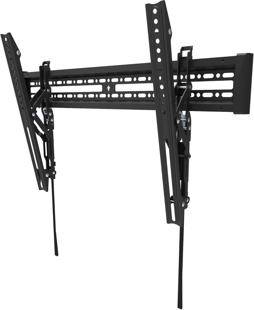 Kanto KT3260 Tilting TV Wall Mount | Fits 32” to 60” Monitors | Fits VESA Sizes 100 x 100 to 600 x 400 | Tilt Mechanism | Quick Release Tabs | Solid Steel Construction | Dual Stud Wall Plate | Black