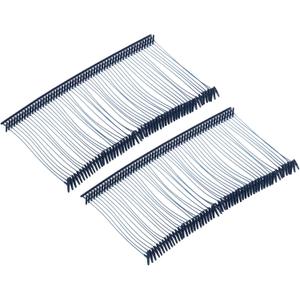 MECCANIXITY Standard Tagging Fasteners,Plastic Regular,Standard Label Gun Price Tagging Barbs for Garment Price Tag Label Tagging Barbs 50mm/2 Inch,Pack of 2500 Navy Blue