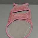 Malier Dog Winter Coat, Reversible Fleece Dog Cold Weather Coats, Windproof Warm Snow Puppy Jacket Vest Pet Clothes for Small Medium Large Dogs (Pink, Medium)