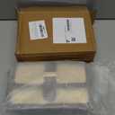 IDELCHOIS Straw Crossbody Purses Bags for Women, Top Small Summer Handbags Beach Vacation Clutch Leather Shoulder Bag, Brown