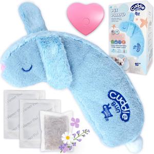 Race&Herd Puppy Heartbeat Toy Sleep Aid, Puppy Must Haves for Separation Anxiety Relief, Heartbeat Toy for Dogs and Calming Stuff for Comfort and Security