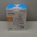 Crane White Drop Ultrasonic Cool Mist Teardrop Humidifier, 1 Gallon Tank, Baby Humidifier for Nursery, Bedroom, Plants, Office, Adjustable Mist Levels