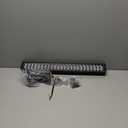 23 inch144W Amber&White 6Mode LED Light Bar  DualRow Spot&Flood Combo, 15000LM IP68 Waterproof Strobe/Fog OffRoad Light for Truck, Jeep, UTV, ATV, Boat, 12V(Without Wiring Harness)