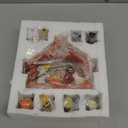 Mini Christmas Nativity Set - 9 Piece Set includes Manger and 8 Figurines