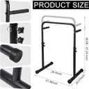 Leinuosen 24.4 Inch Walking Pad Handle Bar Only Walking Pad Attachment Accessories Adjustable Treadmill Handrail Handlebar Increase Height from 38.58 to 47.24 Inch