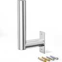 ANNTLENT Antenna Pole Mount L-Type for Outdoor Antenna - Universal 12" Length Outside Antenna Mounting Pole for Cell Phone Signal Booster Antenna-Pole Mount Bracket