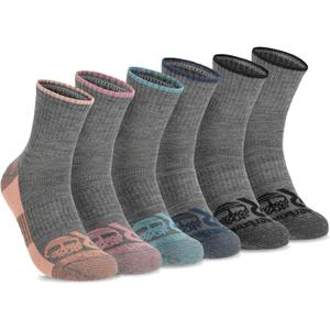 Timberland PRO Women's Work Quarter Socks (Grey)