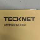 TECKNET 2 Pack Mouse Pad with Wrist Support, Ergonomic Gaming Mouse Pad Pain Relief, Portable Comfortable Mousepad for Computer, Laptop, Office, Home Non-Slip Base, Waterproof Surface - Green