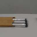 Meowoo Rectangle Dish Drying Rack, 17.5" x 13" Roll Up Over The Sink Dish Drainer Rack, Non-Slip Silicone Base, Stainless Steel Sink Drying Rack for Kitchen, Black