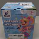 Mini Karaoke Machine for Kids Adults, 2026 TOP Birthday Gifts for Girls Boys 3,4,5,6,7,8+Year Old Toddler Toys, Portable Bluetooth Speaker with 2 Wireless Karaoke Microphones Player Valentine(Black)