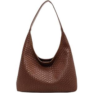 2025 Leather Tote Bag for Women Top-handle Shoulder Bag, Hobo Bags Large Capacity Soft Vegan Crossbody Handbag Underarm