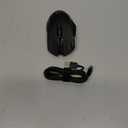 Redragon M810 Pro Wireless Gaming Mouse, 10000 DPI Wired/Wireless Gamer Mouse w/Rapid Fire Key, 8 Macro Buttons, 45-Hour Reliable Power Capacity and RGB Backlit for PC/Mac/Laptop (Black)