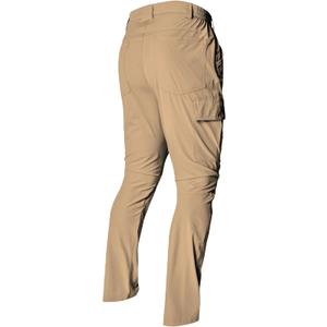 Work Pants for Men Waterproof Lightweight Quick Dry Travel Fishing Camping Men Hiking Cargo Pants Outdoor 6 Pockets (Beige, XL)