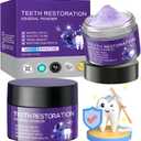 2PCS Teeth Restoration Mineral Powder, Mineral Tooth Powder, Teeth Whitening Mineral Powder, Effective in Strengthening Teeth and Gums, Dental Restoration Mineral Powder, Fresh Breath for Daily Use 50g