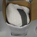 Pain Relief Cervical Pillow for Neck Support,Adjustable Ergonomic Pillow Cozy Sleeping,Odorless Orthopedic Memory Foam Pillows,Contour Bed Pillow for Side Back Stomach Sleeper (Queen Size-24.8''Lx14.96''Wx5.78''H, Grey)