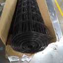 5'x50' Hardware Cloth 19 Gauge Black Vinyl Coated Welded Fence Mesh for Home and Garden Fence and Home Improvement Project