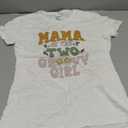 Mama Mommy Second Birthday Two Groovy Girl Family Matching T-Shirt