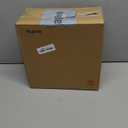 JOYBOS Bathroom Trash Can with Lid,3 Gallon Small Garbage Can with Press Top Lid,10L Dogproof Slim Plastic Narrow Trash Bin for Toilet, Office, Bedroom, Living Room, White Small