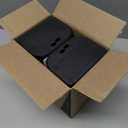Exterminators Choice Compact Mouse Bait Station - Heavy-Duty Outdoor Mouse Bait Box - Lockable Design with Key - Versatile Indoor & Outdoor Use - Pack of 12, Black, 4.75in x 3.5in x 1.25in