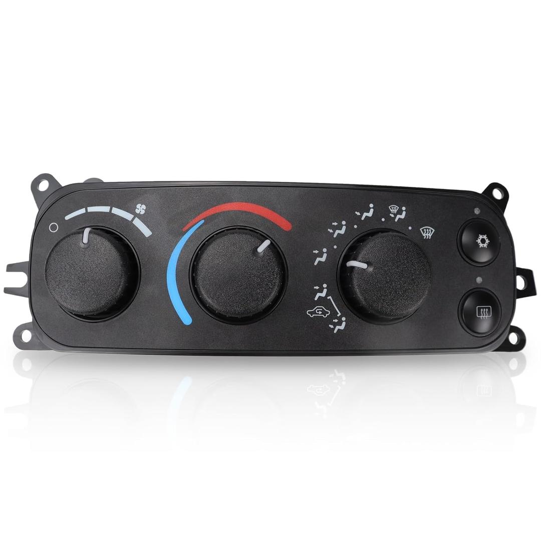 A/C Heater Climate Control Module Compatible with Dodge Ram 1500/2500/3500 2002-2005 Replace 599-212
