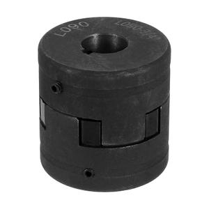 Uxcell 3/4" to 7/8" L090 Flexible 3-Piece L-Jaw Coupling Coupler Set & Buna-N NBR Rubber Spider for Log Splitter Hybrid Equipment