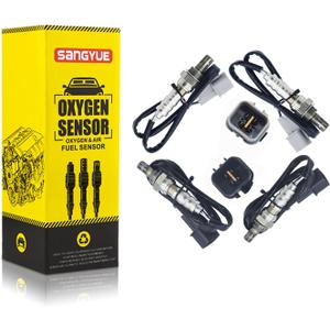 Oxygen Sensor for Kia Optima 2006-2010 Rondo 2007-2010 Hyundai Santa Fe 2007-2009 2.7L Upstream + Downstream 4PCS