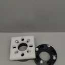 1" 4x4.5 Wheel Spacers - Fits Acura Fits Honda Fits Toyota Fits Mitsubishi Fits Kia - 1 Inch (25mm), 4x114.3, 12x1.5 Studs - Pair of 2 - Black