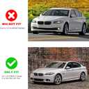 Front Bumper Lip for 2011-2016 BMW 5 Series F10 528i 530i 535i 550i M-Sport
