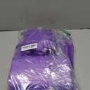 Qilery 100 Pack Frosted Plastic Gift Bags with Handles Small 8"x4"x10" Plastic Shopping Bags for Small Business Boutique Merchandise Bags Bulk for Retail Customers(Light Purple)