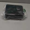 KYODOLED Cash Box with Combination Lock Safe Metal Money Box with Money Tray for Security Lock Box 7.87"x 6.30"x 3.35" Black (Medium)