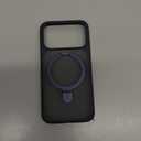 TORRAS Ostand for iPhone 17 Pro Case Magnetic, Fit for MagSafe, 4X Military Drop Protection, Camera Control, Slim Phone Case for iPhone 17 Pro with Kickstand, Translucent Matte Cover 6.3", Deep Blue